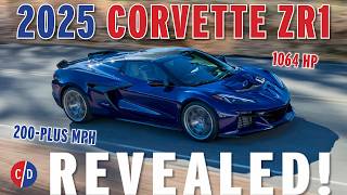 The 1064 HP 215Plus MPH 2025 Chevrolet Corvette ZR1 All the Details with Tadge Juechter [upl. by Aihtnamas]