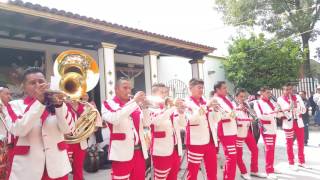 Fiesta Pagana Banda Perla de Michoacan Feria San Nicolas Totolapan 2016 [upl. by Iad617]