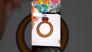 Oddly satisfying asmr marker coloring asmr relaxing satisfyingcoloring [upl. by Kellsie]