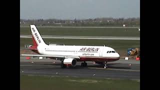 Air Berlin Aibus amp Boeing in Dusseldorf EDDL [upl. by Gustaf]