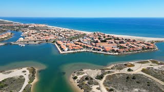 Port Leucate en 4K par drone Dji mini 3 Pro [upl. by Justina183]