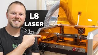 A Laser Engraver for Home Use Genmitsu L8 is a GREAT MACHINE [upl. by Alleris]