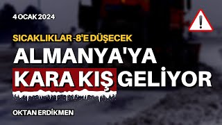 Almanyaya kara kış geliyor  4 Ocak 2024 Oktan Erdikmen [upl. by Aener82]