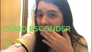 COMO ESCONDER O PU AQUENDAR A NECA  MELODY GLITTER 🥑 [upl. by Notsej]