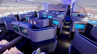 UNITED Polaris Business Class  Boeing 777 Brussels to Washington trip report [upl. by Esmerolda310]