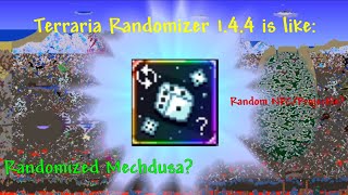 I randomized Terraria 144 with the updated Randomizer Mod ─ Total unexpected chaos [upl. by Robb]