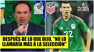 HUGO LE DIO CON TODO al CHUCKY LOZANO quotSi yo fuera el técnico NO lo llamaría másquot  Futbol Picante [upl. by Hocker987]