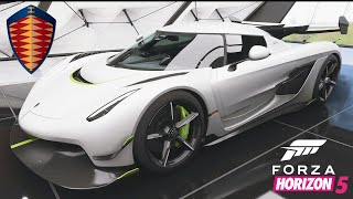 Forza Horizon 5  Koenigsegg Jesko Customization [upl. by Alodie]