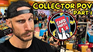 Buying Vintage Pokemon Cards at Card Party 2 Collector POV [upl. by Hctub685]