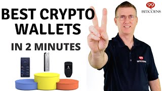 Best Cryptocurrency Wallets of 2024 in 2 minutes [upl. by Mckenna]