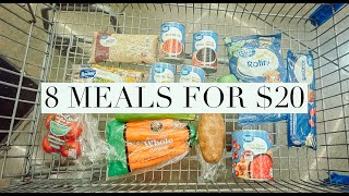 8 MEALS FOR 20  EXTREME BUDGET MEALS TO MAKE AT HOME THE SIMPLIFIED SAVER [upl. by Dlanor635]