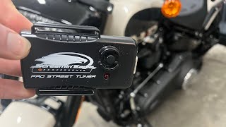 HOW TO TUNE HARLEY DAVIDSON FAT BOB 2022 [upl. by Yendyc]