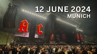 ACDC Live in Munich II⚡️🎸🤘🏻Impressions  12 June 2024 [upl. by Farlie]