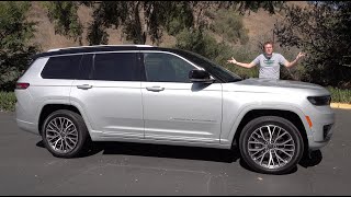 The 2021 Jeep Grand Cherokee L Is a New and Much Improved SUV [upl. by Arret180]