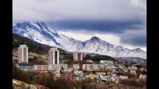 La ciudad de Narvik Noruega Otoño 2014 [upl. by Htebasil]