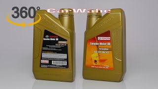 Toyota Motor Oil 5W40 Full Synthetic  API SNCF  1Liter  FSNCF5W401L  carwahe [upl. by Yeldua]