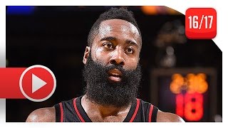 James Harden Full TD Highlights vs Warriors 20161201  29 Pts 15 Reb 13 Ast UNREAL [upl. by Brathwaite]