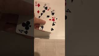 Worlds Greatest Card Trick shorts cardtrick magic [upl. by Notfilc]