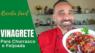 Como fazer Vinagrete para Churrasco ou Feijoada [upl. by Edda]