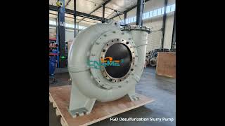 FGD Desulfurization Slurry PumpCommonly used in thermal power plants warmanpump slurrypump bombas [upl. by Agnella]