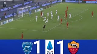 Empoli vs Roma 11  2024 Serie A  Match Highlights [upl. by Ellered]