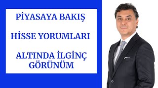 PİYASAYA BAKIŞ  HİSSE YORUMLARI  ALTINDA İLGİNÇ GÖRÜNÜM  OYAKC [upl. by Attenaj]