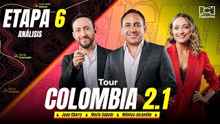 🔴EN VIVO 🔴 Análisis Sexta Etapa del Tour Colombia 21 [upl. by Ehman]