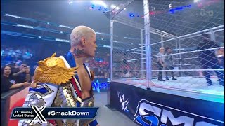 Cody Rhodes Entrance WWE Smackdown on USA [upl. by Stodder]