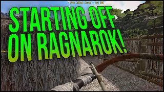 STARTING OFF ON RAGNAROK  ARK Ragnarok Official PvP  Ep1 [upl. by Lehmann]