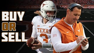 The Texas Longhorns edition of BUY or SELL  Monday Overreaction Show [upl. by Dnalwor486]