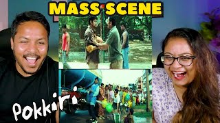 Pokkiri Full Movie Scene Reaction  Part 3 [upl. by Hedwiga]