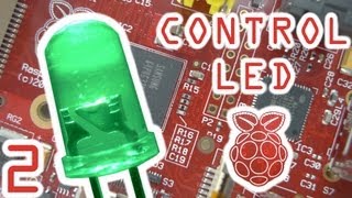 Controlling an LED with the Raspberry Pi  Part 2 [upl. by Josh]