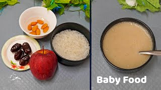 Baby Food  Weight gain recipe for 7 to 12 months [upl. by Aleahs]