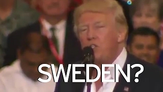 Last Night In Sweden ft President Donald Trump PARODY [upl. by Aihtak784]