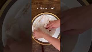 Easy Napkin Folding Ideas For Thanksgiving 🦃 thanksgiving napkinfolding hosting hostingtips ho [upl. by Nauqet]