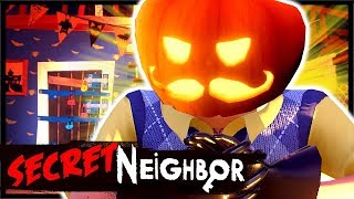 HELLOWEEN NEIGHBOR w DanTDM  Thinknoodles amp Jemma  Secret Neighbor Hello Neighbor [upl. by Atekal]