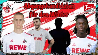 1 FC Köln SorgenkinderAbgangskandidaten für den kommenden Winter Wer hat keine Zukunft beim FC [upl. by Royce519]