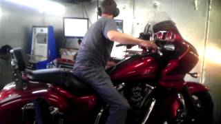 Dyno Tuning my 11 Kawasaki Vulcan 1700 Vaquero  Sabin Performance in Dallas TX [upl. by Nillad]