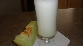 How to make Honeydew Cantaloupe Shake Cambodian Drink [upl. by Gussie]