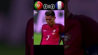 Portugal 🆚 France Euro Cup final hgihlights 10 youtube shorts football [upl. by Sethi]