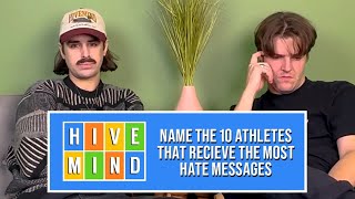 Guessing The 10 Athletes That Receive The Most Hate Messages [upl. by Jorge]