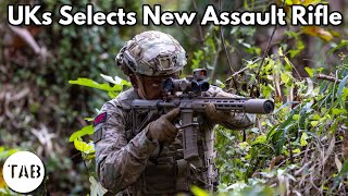 Knights Armament KS1 Selected as the UKs New Assault Rifle  L403A1 [upl. by Eladnek]