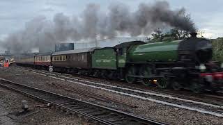 Mayflower storming through Exeter St Davids [upl. by Kevina]