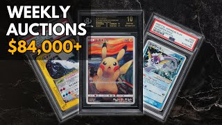 These are The Most Expensive Pokemon Card Sales of The Week Auction 129 [upl. by Ami]