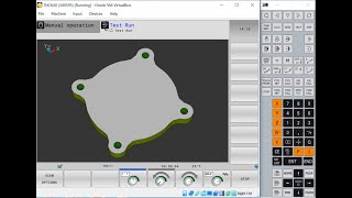 Heidenhain TNC640  Programming Fixed Cycles  PCD Drilling  Part 2  Tutorial 2 [upl. by Aineles]