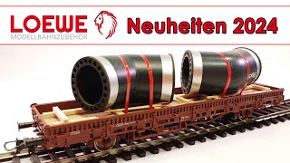 Loewe Modellbahn Neuheiten 2024  Spur H0 TT und N [upl. by Aneelahs]