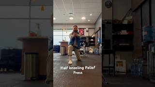 Half kneeling Pallof press [upl. by Kurth734]