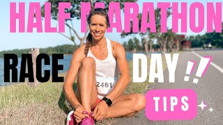 FREE SPEED No extra effort Half Marathon Race Day Tips [upl. by Kalb819]