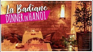 Hanoi  Romantic Dinner at La Badiane [upl. by Asyal]