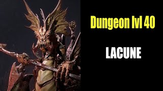 Throne and Liberty gameplay español  Dungeon PVE  Lacune lvl 40 [upl. by Edrahs]